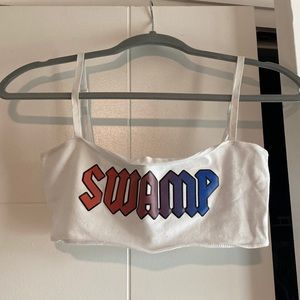 University of Florida SWAMP gameday bra top, size small